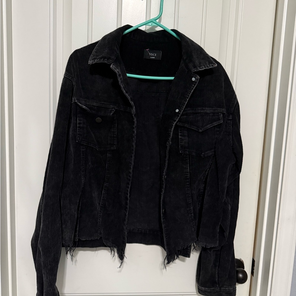 Vici Black Denim Jacket